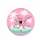 Pink Dolphins Palm Trees Turquoise Ocean Beach - Ocean Lover Gift Spare Tire Cover - 4