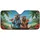 Smiling Otters Hawaiian Shirts Tropical Beach - Wildlife Lover Gift Car Sunshade - 3