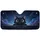 Black Cat White Eyes Peeking Cosmic Nebula Starlight - Everyday Gift for Cat Lovers Car Sunshade - 3