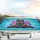 Bulldog DJ Turntables Neon Music - Nightlife Lover Gift Car Sunshade - 5