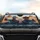 Frantic Zombie Duo Vintage Vehicle Desert Road Trip – Road Travel Essentials Car Sunshade - 4
