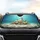 Seashell Starfish Seahorse Ocean Floor - Coastal Decor Gift for Beach Lover Car Sunshade - 4