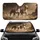 Muscular American Staffordshire Terriers Desert - Dog Lover Gift for Amstaff Owners Car Sunshade - 1