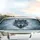 Snarling Wolf Head Bared Fangs Glowing Eyes Crystal Ice Shards Frosty Mist - Wildlife Lover Gift Car Sunshade - 5