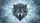 Snarling Wolf Head Bared Fangs Glowing Eyes Crystal Ice Shards Frosty Mist - Wildlife Lover Gift Car Sunshade - 7
