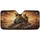 Powerful Leopard Sunglasses Gold Chain Harness Desert Sunset - Wildlife Lover Gift Car Sunshade - 3