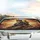 Powerful Leopard Sunglasses Gold Chain Harness Desert Sunset - Wildlife Lover Gift Car Sunshade - 5