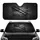 Black White Distressed American Flag - USA Pride Daily Display Gift for Veterans Car Sunshade - 1