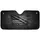 Black White Distressed American Flag - USA Pride Daily Display Gift for Veterans Car Sunshade - 3
