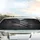 Black White Distressed American Flag - USA Pride Daily Display Gift for Veterans Car Sunshade - 5