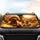 Poodle Dogs Autumn Trees Landscape Hills Winding Path - Dog Lover Lifestyle Car Sunshade - 4