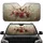 Elegant Butterfly Red Poppy Pink Blossom Wild Grass Pampas - Nature Lover Gift Car Sunshade - 1