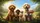 Golden Doodles Labradoodles Family Portrait - Dog Lover Gift Car Sunshade - 7