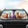 Charming Fluffy Alpacas Rolling Hills Mountains - Alpaca Lover Gift Car Sunshade - 4