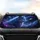 Celestial Wolf Nebula Galaxy Stars - Space Enthusiast Gift Car Sunshade - 4