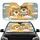 Laughing Tabby Cats Steering Wheel Sunglasses - Road Trip Joy Cat Lover Gift Car Sunshade - 1