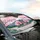 Mount Fuji Japanese Pagoda Cherry Blossom Lake - Home Decor Gift Car Sunshade - 6