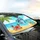 Cheerful Dolphin Snorkel Crab Tropical Beach - Beach Lover Summer Vacation Gift Car Sunshade - 6