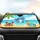 Cheerful Dolphin Snorkel Crab Tropical Beach - Beach Lover Summer Vacation Gift Car Sunshade - 4