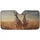 Kangaroo Family Outback Golden Hour Desert Dunes - Australian Wildlife Lover Gift Car Sunshade - 3