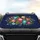Folk Art Floral Blossoms Leaves Swirling Vines - Decorative Home Gift Car Sunshade - 4