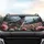 Grey Wolf Pink Dahlias Snow Mountain - Outdoor Adventure Wildlife Lover Gift Car Sunshade - 4