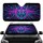 Snarling Wolf Glowing Circuits Cyber Goggles - Cyberpunk Fan Gift for Wolf Lover Car Sunshade - 1