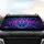 Snarling Wolf Glowing Circuits Cyber Goggles - Cyberpunk Fan Gift for Wolf Lover Car Sunshade - 4
