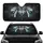 Wolf Head Tribal Scrollwork Swirling Filigree Feathers Gems - Dark Fantasy Enthusiast Gift Car Sunshade - 1