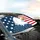 Bald Eagle American Flag Independence Day Gift for Veterans Car Sunshade - 6