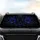 Black Panther Face Glowing Sapphire Eyes Jungle Tribal Markings - Car Interior Gift Car Sunshade - 4
