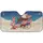 Bald Eagle American Flag Statue of Liberty - American Heritage Gift for Veterans Car Sunshade - 3