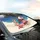 Bald Eagle American Flag Statue of Liberty - American Heritage Gift for Veterans Car Sunshade - 6