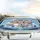Smiling Bulldog American Flag Steering Wheel - Independence Day Car Decor for Dog Lover Car Sunshade - 5