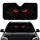Demonic Eyes Eyelids Swirling Tendrils Obsidian Ancient Glyphs - Horror Fan Gift Car Sunshade - 1