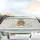 Fluffy Goldendoodle Dog Yellow Sponge Dandelions Bubbles Waves - Dog Lover Home Decor Gift Car Sunshade - 5