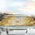 White Tiger Roaring Celestial Light - Mystical Regal Decor Gift Car Sunshade - 5