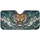 Roaring Tiger Head Sharp Fangs Golden Eyes Rock Mountain - Wildlife Lover Gift Car Sunshade - 3