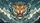 Roaring Tiger Head Sharp Fangs Golden Eyes Rock Mountain - Wildlife Lover Gift Car Sunshade - 7