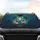 Tiger Hawaiian Shirt Sunglasses Palm Trees - Driving Enthusiast Gift Car Sunshade - 4