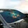Tiger Hawaiian Shirt Sunglasses Palm Trees - Driving Enthusiast Gift Car Sunshade - 6