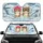 Beanie Cat Glasses Winter Snowflakes - Cat Lover Auto Accessory Gift Car Sunshade - 1