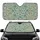 Eight-Point Star Polygon Geometric Mosaic - Vehicle Accessory Gift Car Sunshade - 1