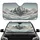 Majestic Mountain Range Snow-Capped Peaks Misty Valley Cloudscape - Adventure Lover Gift Car Sunshade - 1