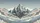 Majestic Mountain Range Snow-Capped Peaks Misty Valley Cloudscape - Adventure Lover Gift Car Sunshade - 7