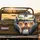 Happy Pomeranian Dogs Car Interior - Travel Adventure Pet Lover Gift Spare Tire Cover - 2