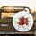 Red Black Ladybugs White Daisies Yellow Centers Green Vines - Wildlife Lover Gift Spare Tire Cover - 2