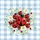 Red Black Ladybugs White Daisies Yellow Centers Green Vines - Wildlife Lover Gift Spare Tire Cover - 6