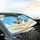 Beagle Dogs Sunglasses Red Bow Ties - Pet Owner Travel Essentials Car Sunshade - 6