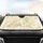 White Tiger Golden Scrolls Mythology Clouds - Wildlife Lover Gift Car Sunshade - 4
